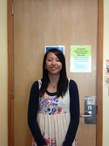 Ms. Minori She is going to CTC from PGIC Vancouver