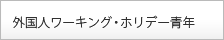 外国人ワーキング・ホリデー青年
