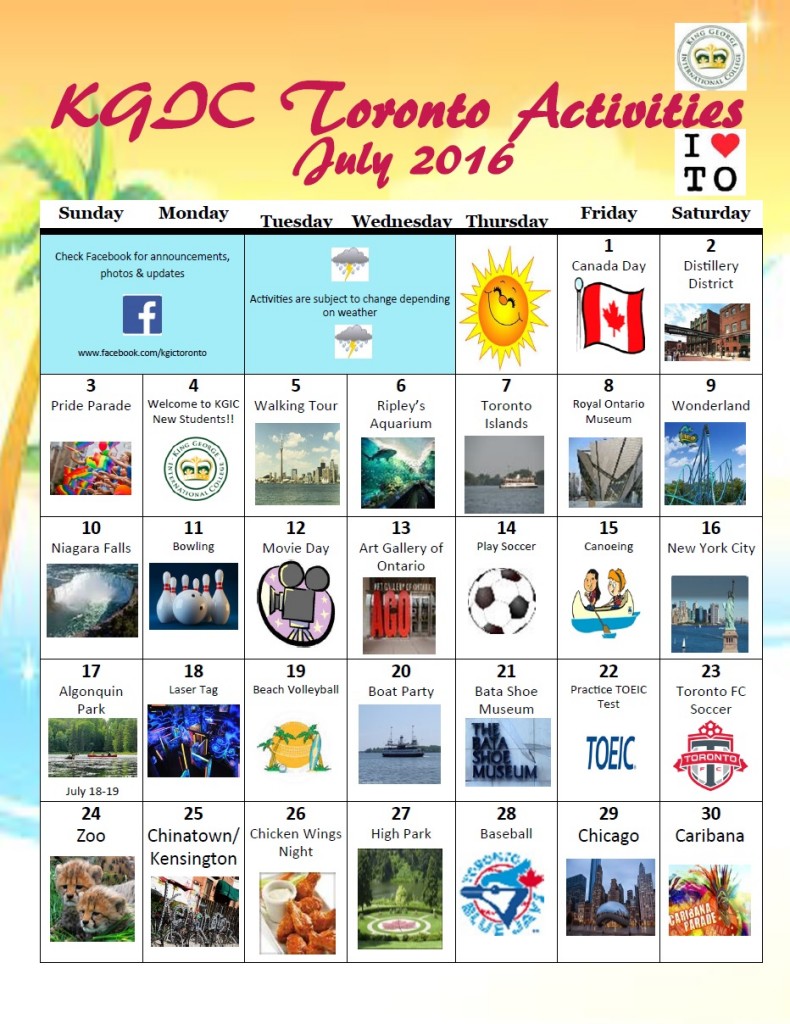KGIC_Toronto_Activity_Calendar_07_2016