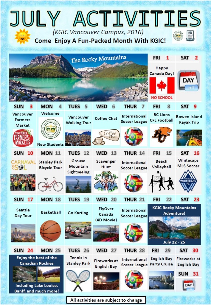 KGIC_Vancouver_Activity_Calendar_07_2016