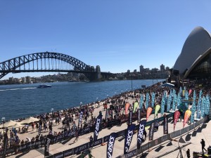 sydney running Harbour