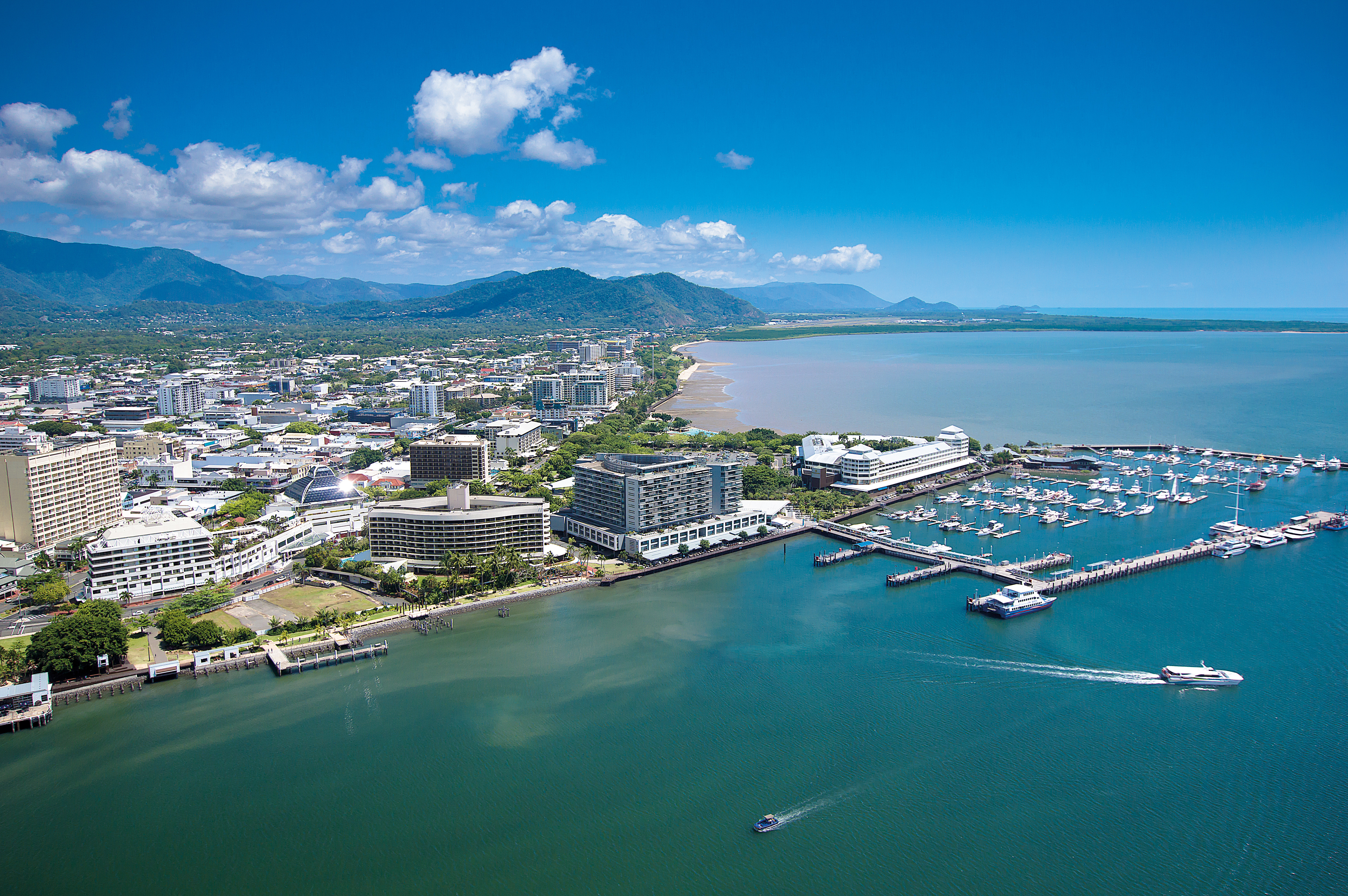 Cairns city