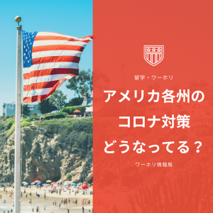 アメリカ各州の コロナ対策 どうなってる？