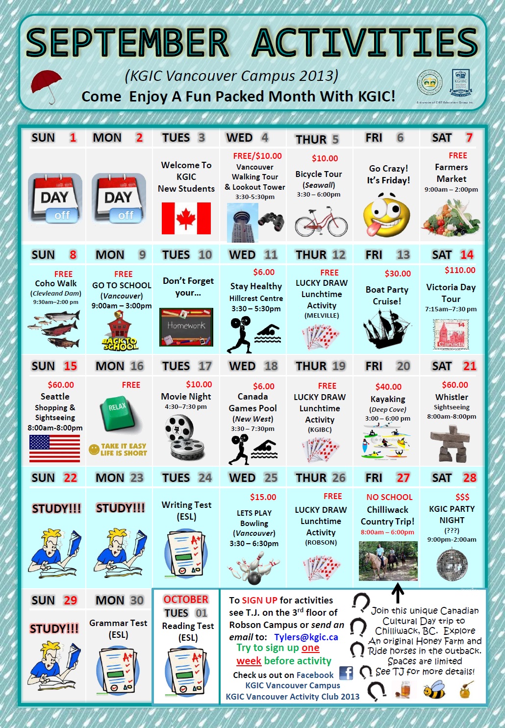 2013.09_KGIC_Vancouver_Activity_Calendar