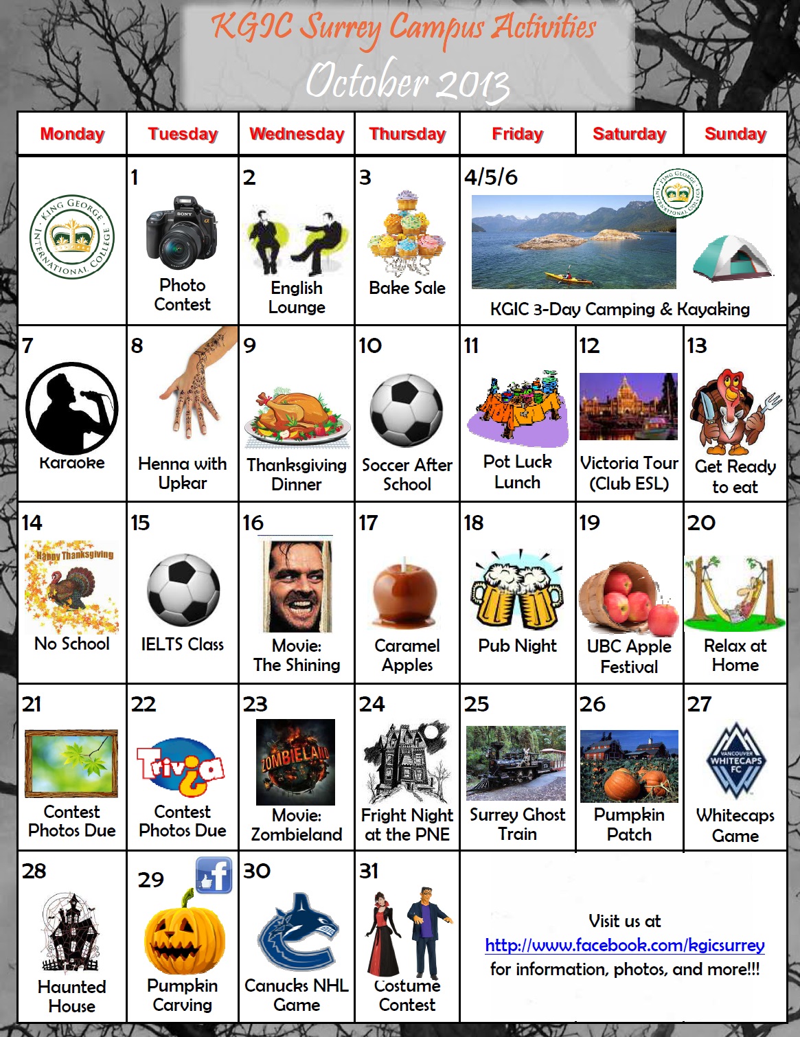 2013.10_KGIC_Surrey_Activity_Calendar