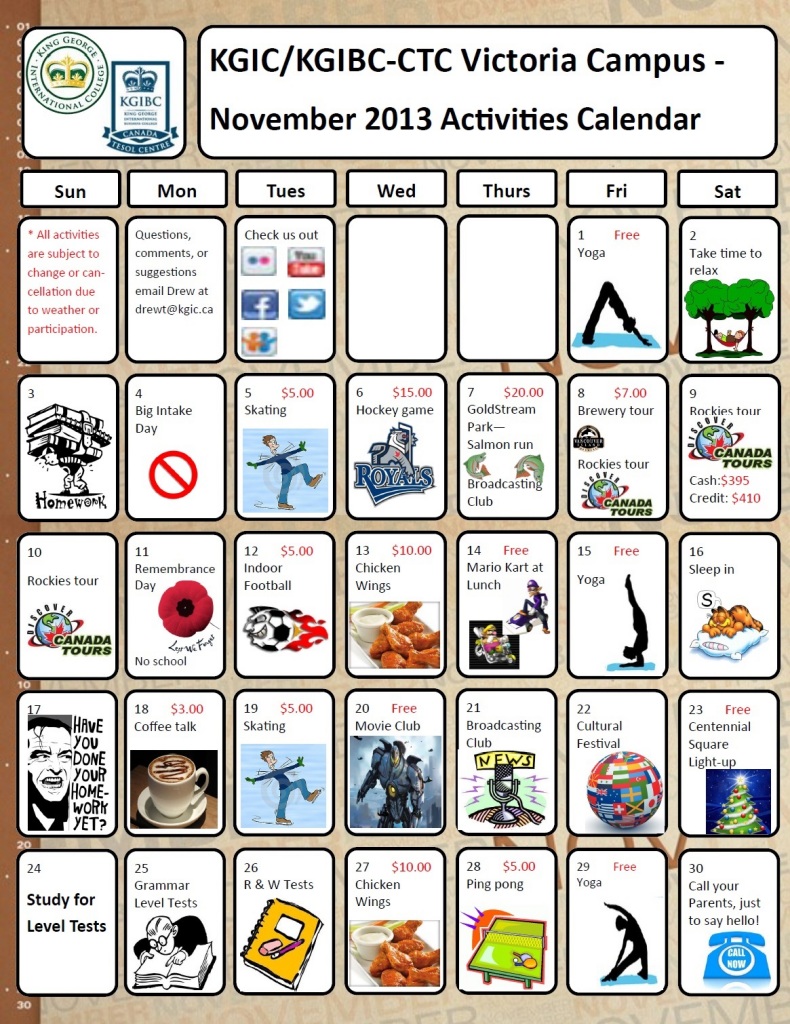 2013.11_KGIC_Victoria_Activity_Calendar