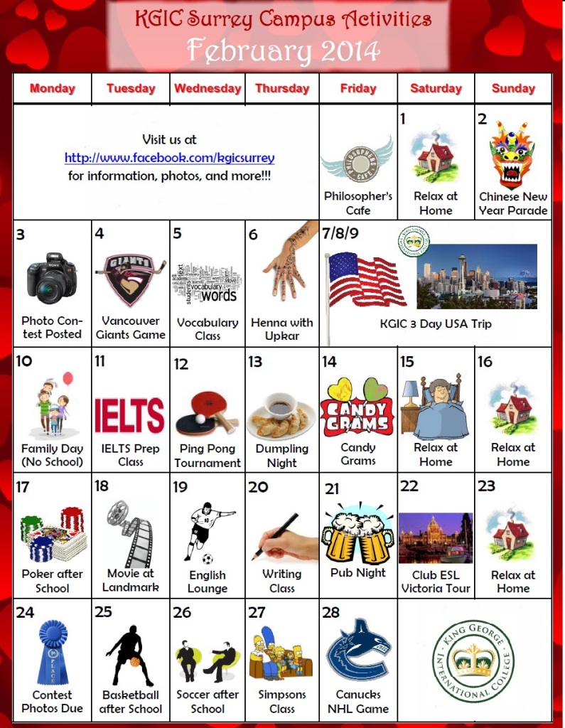 2014.02_KGIC_Surrey_Activity_Calendar