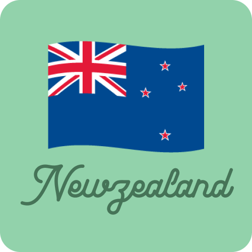 ニュージーランド国旗のボタン