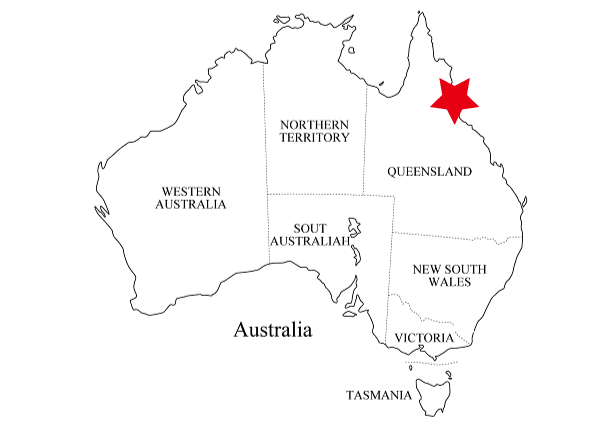 ケアンズの地図